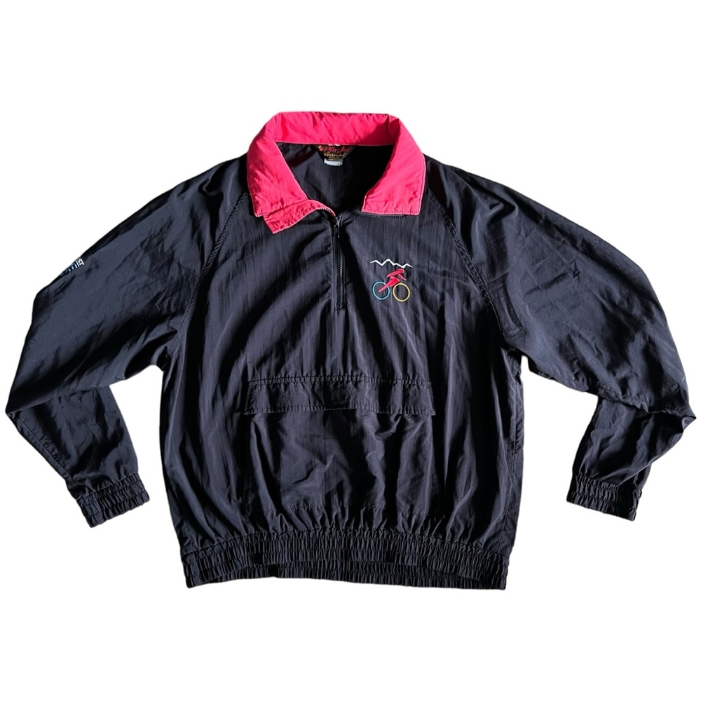 Vintage Pla-Jac By Dunbrooke Size 44-L-46 Made In USA The Denver Post 1/4 Jacket